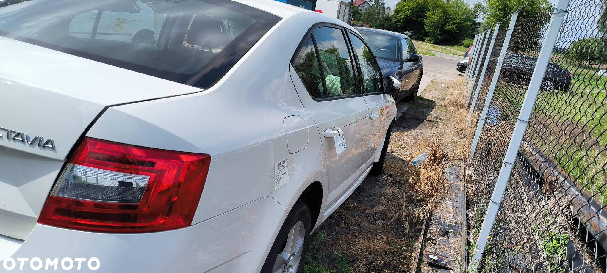 ĆWIARTKA BŁOTNIK PRAWY TYŁ SKODA OCTAVIA III WANNA LEWA - 3