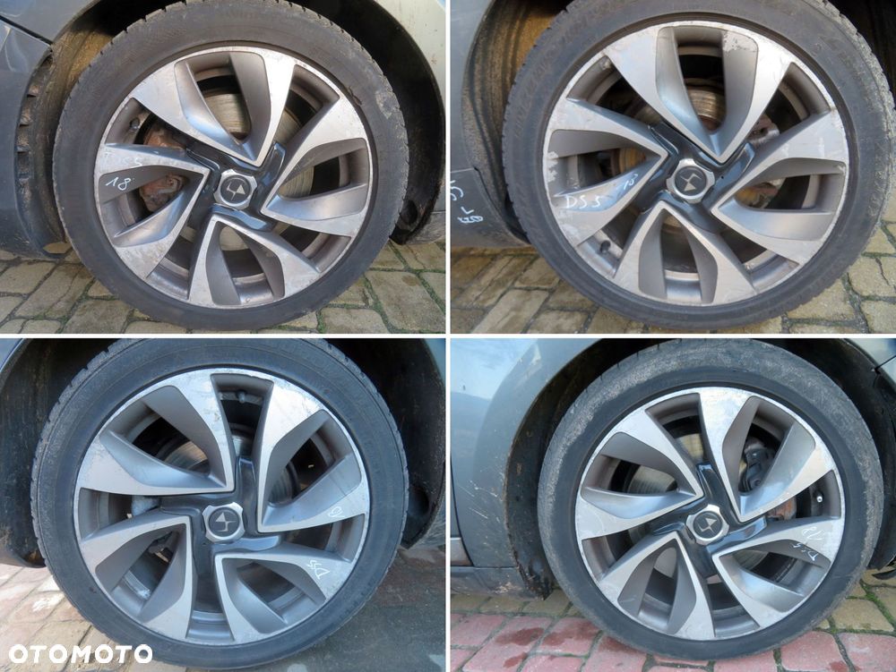KOŁA FELGI ALUFELGI DS5  96879026ZV 9687902677 18 4X108 ET27 18 4x108 96879026ZV 9687902677 CITROEN 2011-2015 - 1