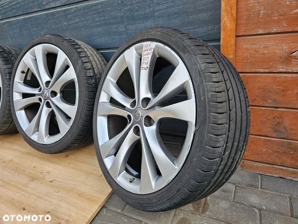 FELGI ALUMINIOWE KOŁA OPONY LETNIE WZÓR OPC 2021R OPEL INSIGNIA A R20 8,5J 5x120 ET45 245/35/20 - 4