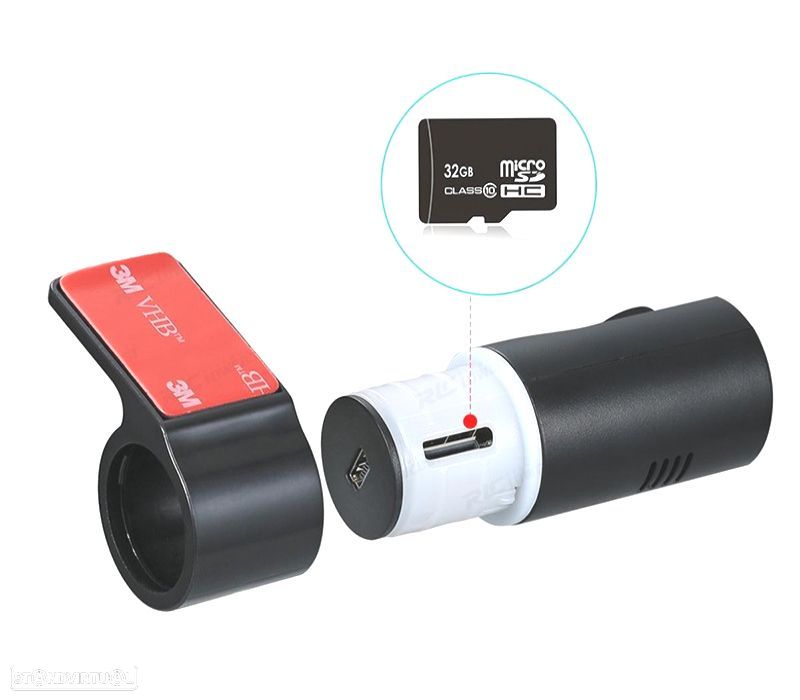 CÂMARA FRONTAL MINI DVR HD RADIOS - 2