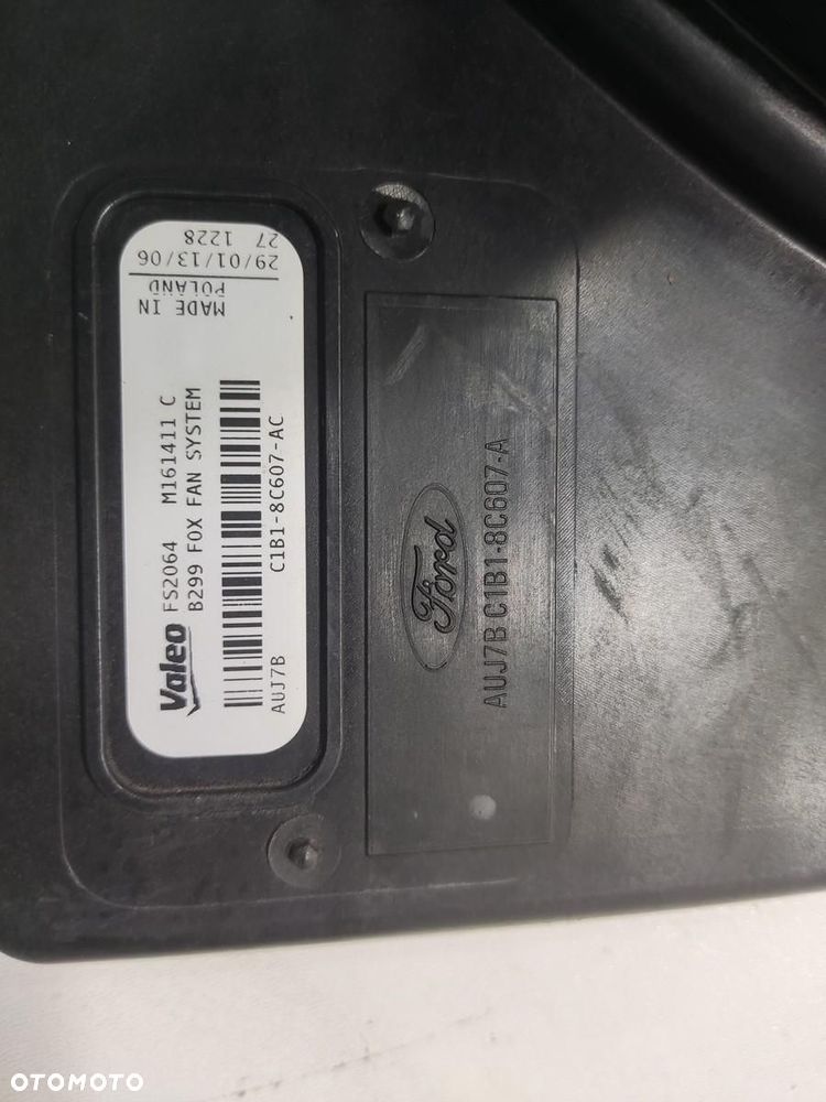 WENTYLATOR CHŁODNICY FORD B-MAX 1.0 ECOBOOST 2012-2017 C1B1-8C607-AC - 4