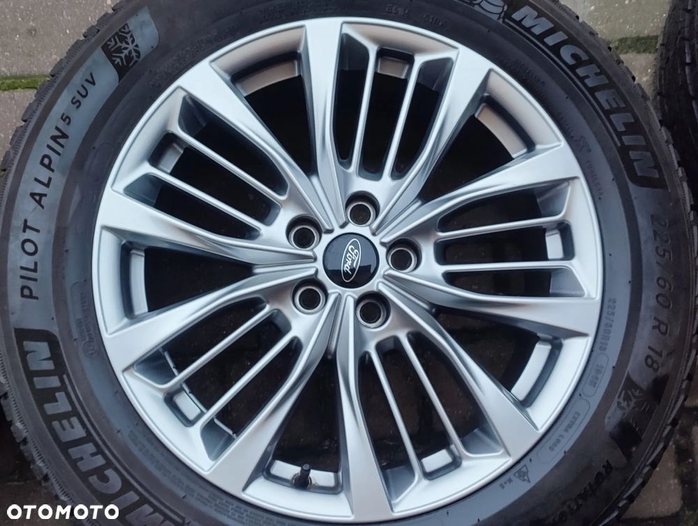 Koła Zimowe Felgi Aluminiowe Oryg. Ford Kuga 18 Cali 5x108 Et50  Michelin 225/60/18 2020r Ideał - 10