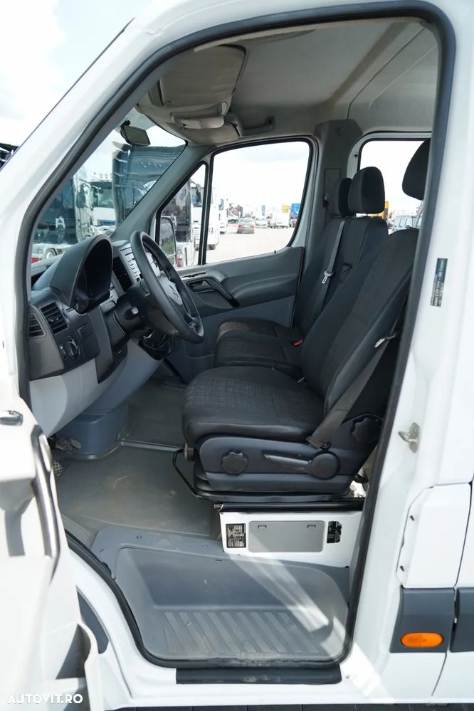 Mercedes-Benz SPRINTER 516 CDI / BASCULĂ DIN OȚEL - 3,5 M / CAMION BASCULĂ DIN OȚEL - 7 LOCURI / DOUĂ LOCURI / MANUALĂ / IMPORTATĂ - 22