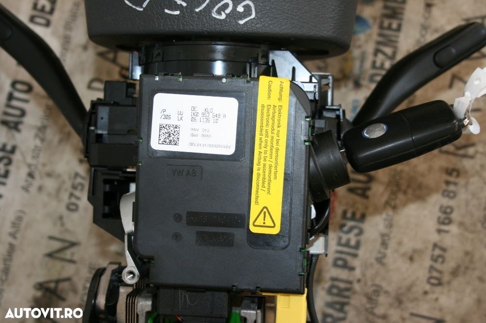 Banda Spira Volan Calculator Coloana Vw Golf Touran Passat Jetta - 1