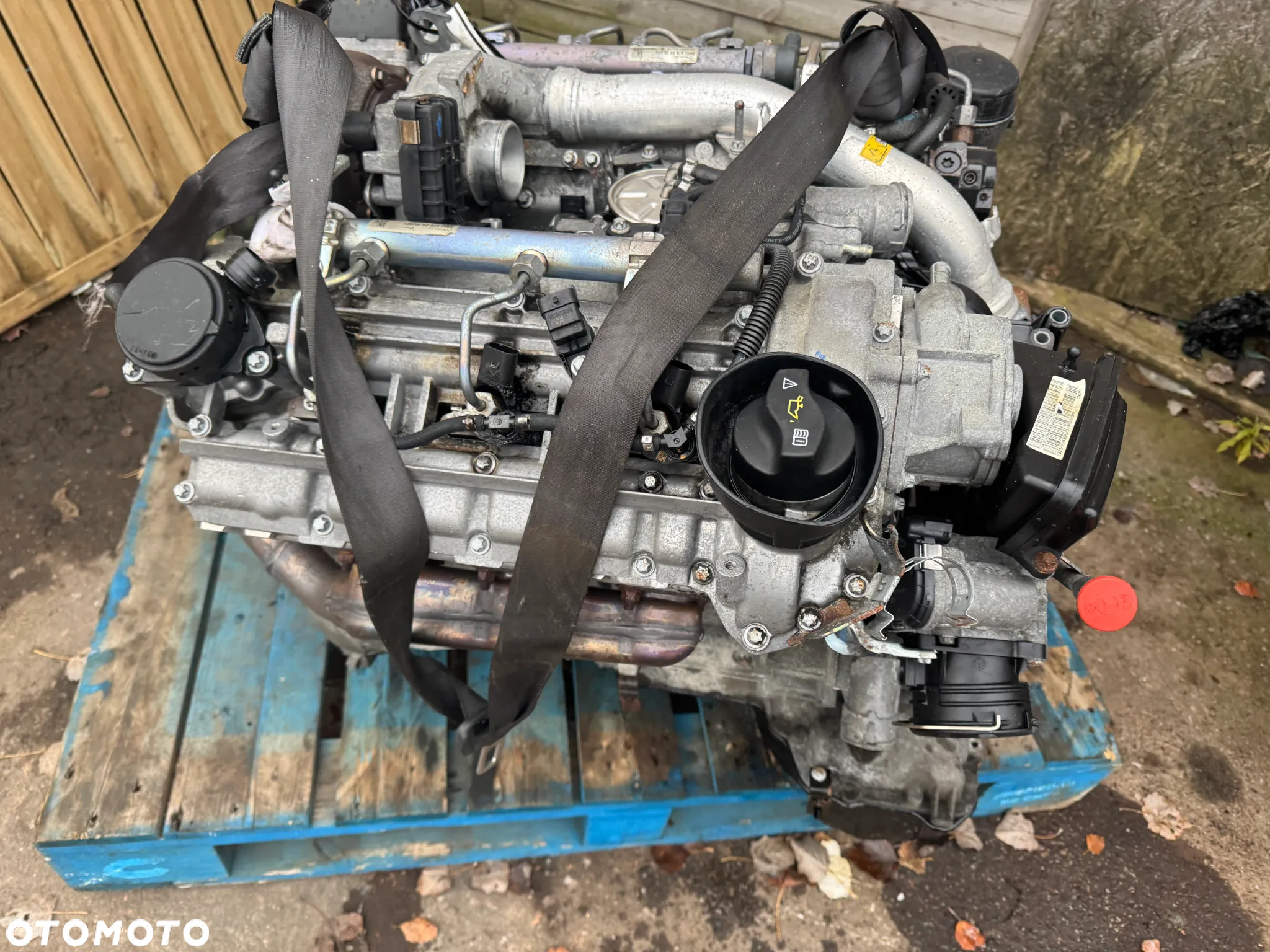 silnik om 642950 642 950 3.0 crd Mercedes ML kompletny 163 tys - 5