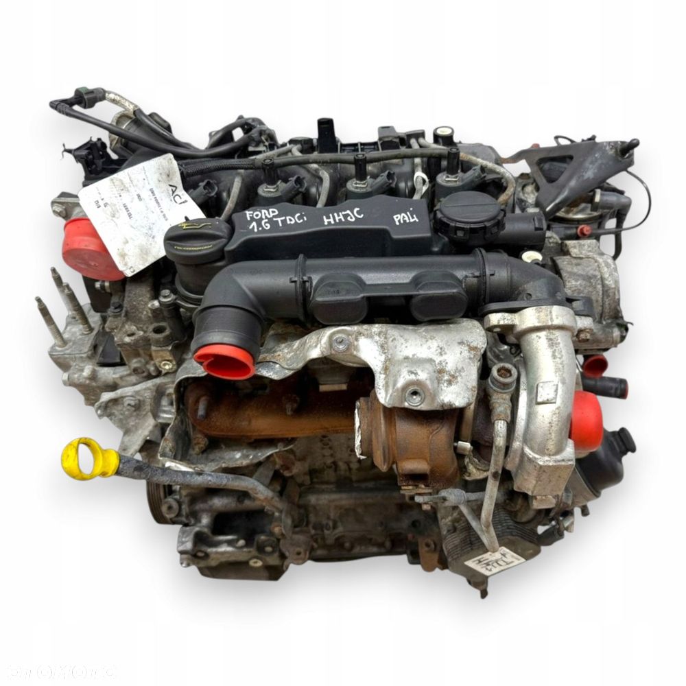 SILNIK HHJC Ford Fiesta VI MK6 1.6 TDCI 90KM diesel kompletny HHJD HHJE - 1