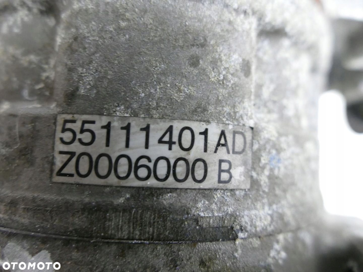 JEEP CHEROKEE KK WRANGLER KOMPRESOR KLIMATYZACJI SPRĘŻARKA P55111401AD - 2