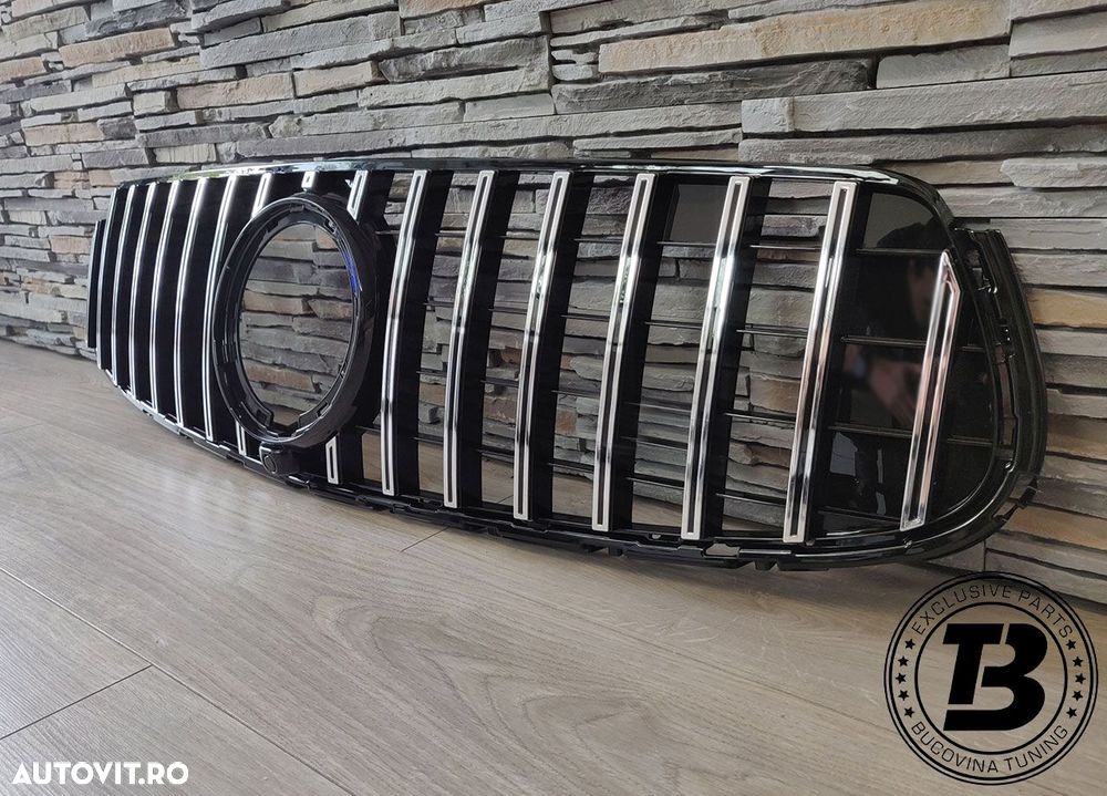 Grila compatibila cu Mercedes GLC C253 X253 GTR Design - 2