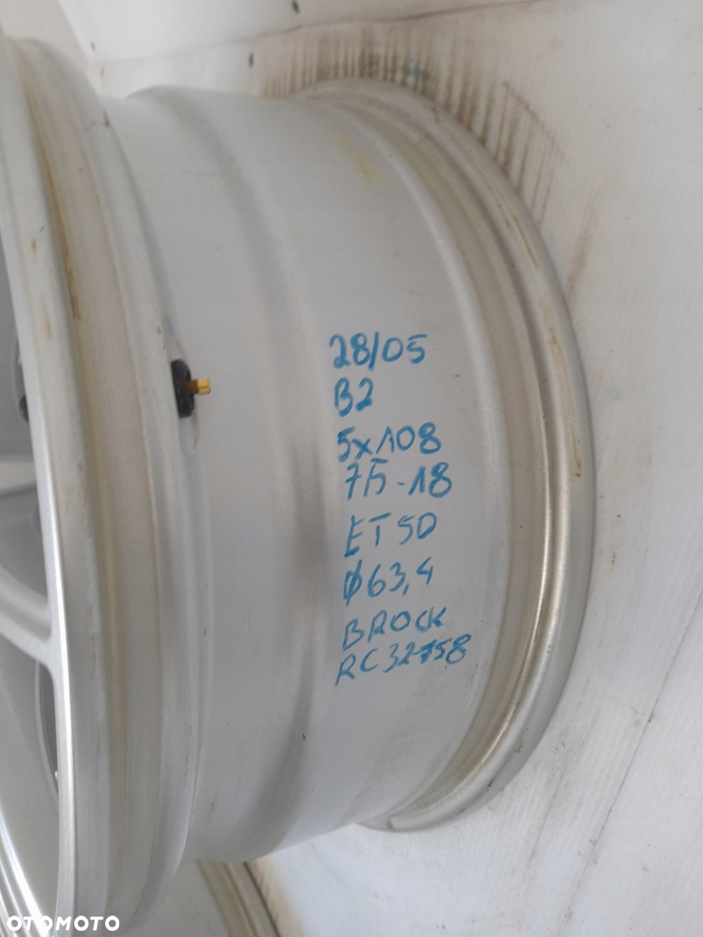 Felgi aluminiowe Brock RC32-758 7.5" x 18" 5x108 ET50 - 9