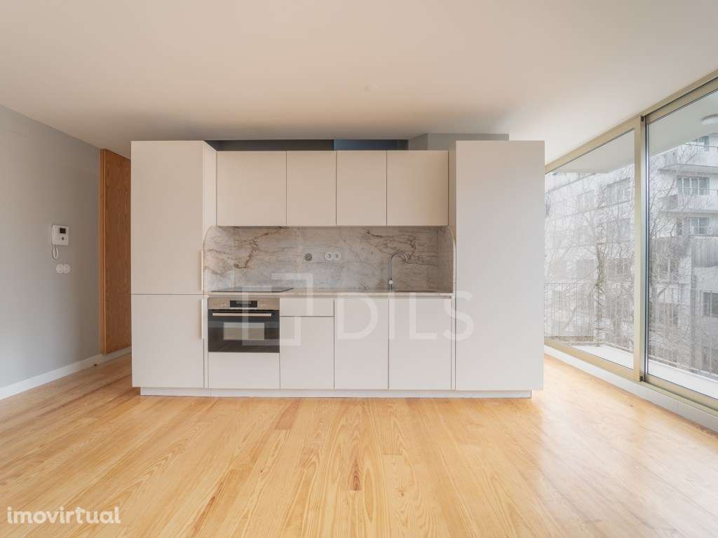 Apartamento T1 novo com Rooftop, na Casa da Musica - Grande imagem: 3/28