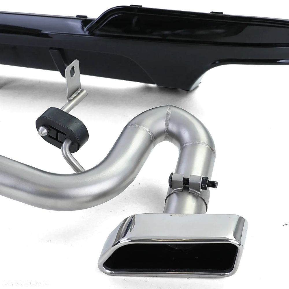 DYFUZOR DOKŁADKA ZDERZAKA BMW F10 F11 M-PAKIET 520 525 530 LOOK V8 - 6