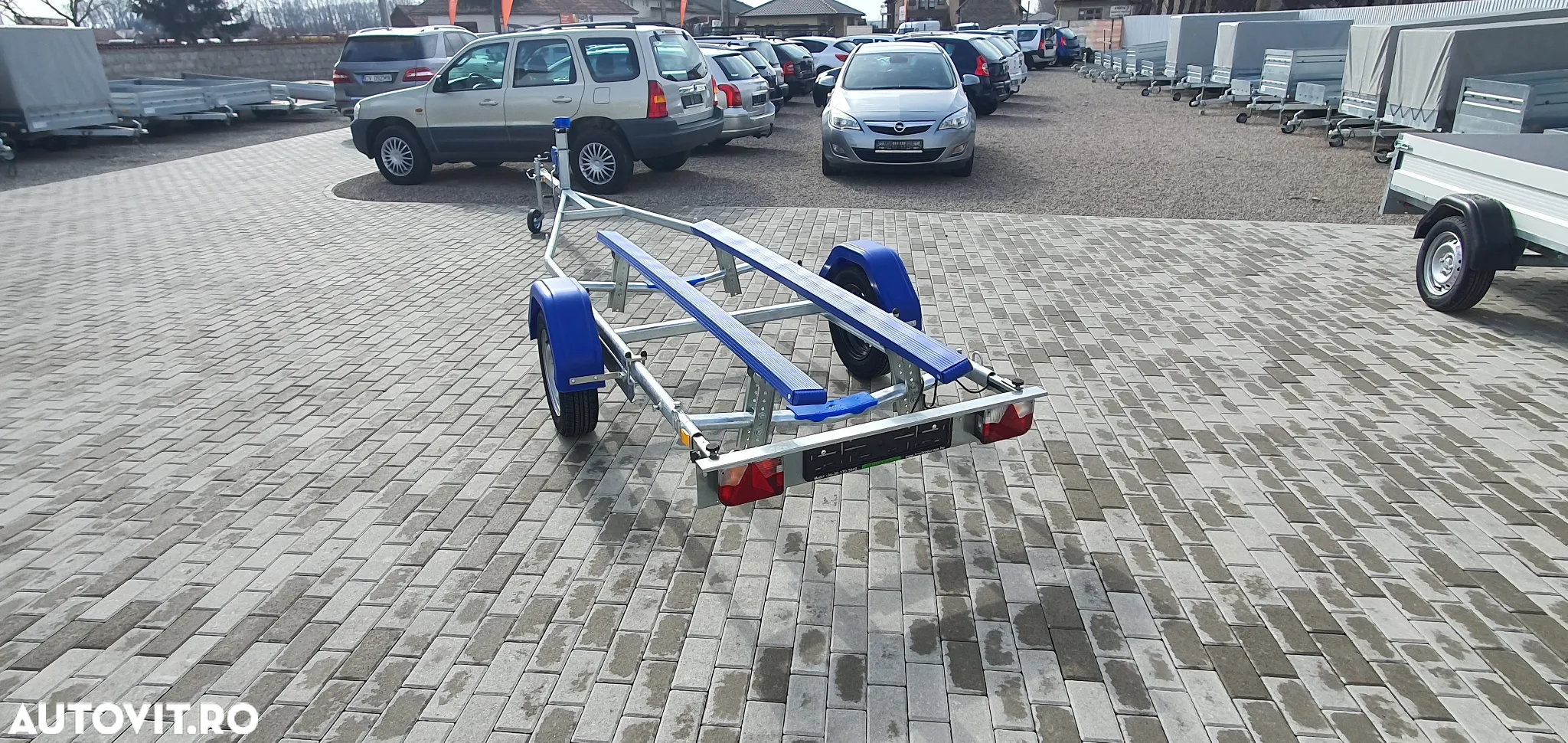 Trailer Europe ALFA -1,2 AXE ,Arc de foi,Al,750-3500kg - 21