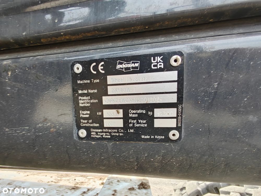 Doosan DX140W - 19