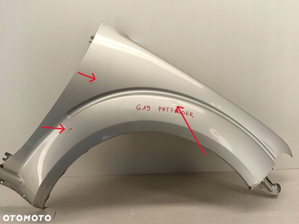 BŁOTNIK PRAWY PRZEDNI NISSAN PATHFINDER 05-10 - 1