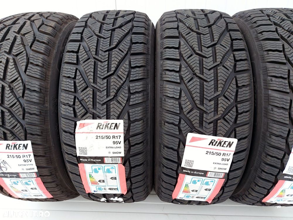 215/50 R17, 95V, RIKEN Snow [By Michelin], Anvelope de iarna M+S - 1