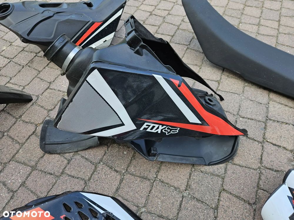 KTM EXC SX SXF 2007-2011 KOMPLET PLASTIKÓW OWIEWKI SIEDZENIE BUDA BAK AIRBOX NADWOZIE RESTYLE LIFT - 8