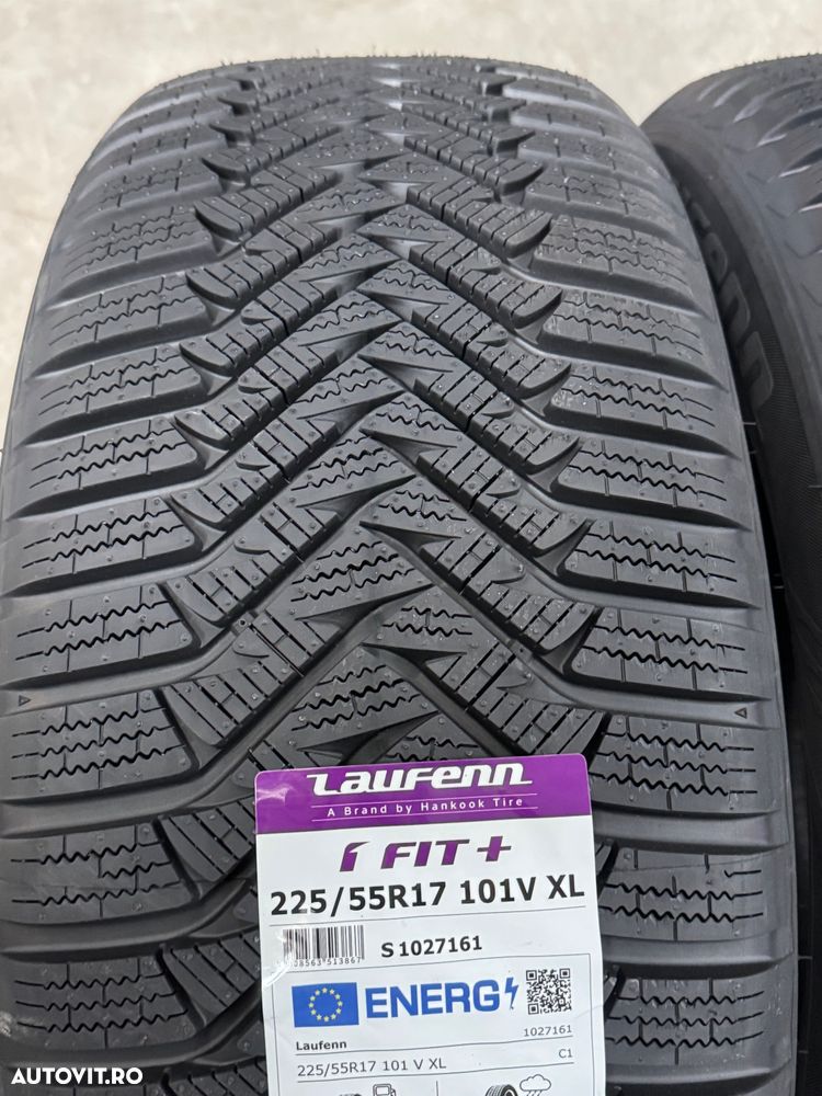 Vând 4 anvelope 225/55/17 Laufenn de iarnă noi - 3