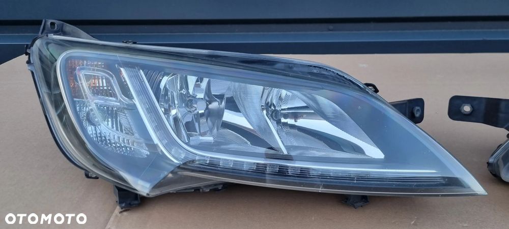 FIAT DUCATO LIFT 2014- Lampy Led czarne kompletne demontaż EU - 9