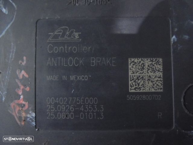 Abs 00402775E000 CHRYSLER GRAND VOYAGER 4 FASE 2 LONG 2006 2.8CRD 150CV 5P PRETO - 5