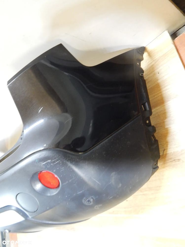 Zderzak tył Nissan Qashqai J10  06-10 czarny Z11 Łuków części - 3