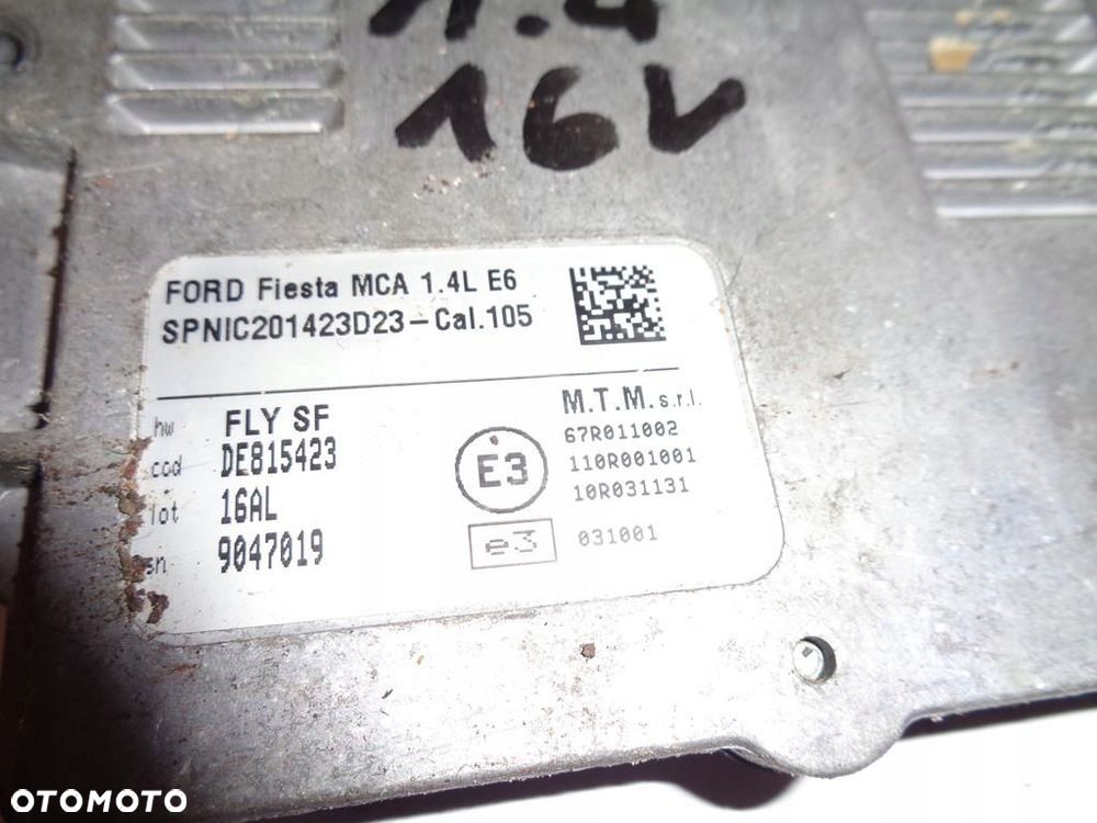 INSTALACJA GAZOWA ORYGINALNA FIESTA MK7 1.4 16V - 7