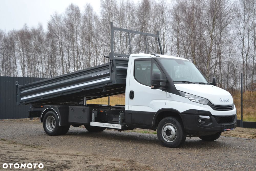 Iveco Daily 70C18 72C18 Nowy 3-stronny WYWROT Kiper WYWROTKA  BLOKADA MOSTU PTO Duża ładowność Super STAN - 8
