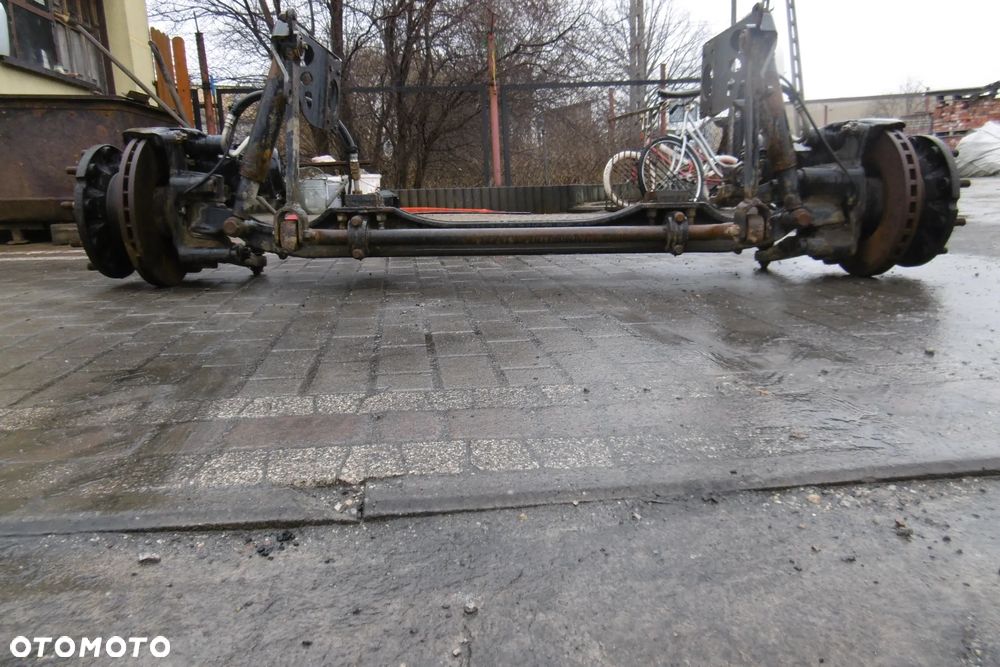 Belka Oś przód Man Tga Tgs 6x4 8x4 budowlana prosta - 5