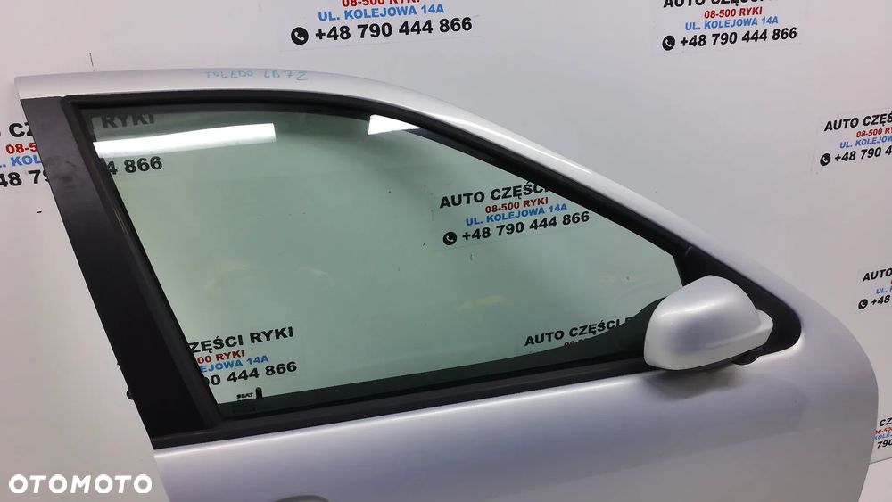 Seat Toledo I Leon II Drzwi Prawy Przód LB7Z Lusterko - 2