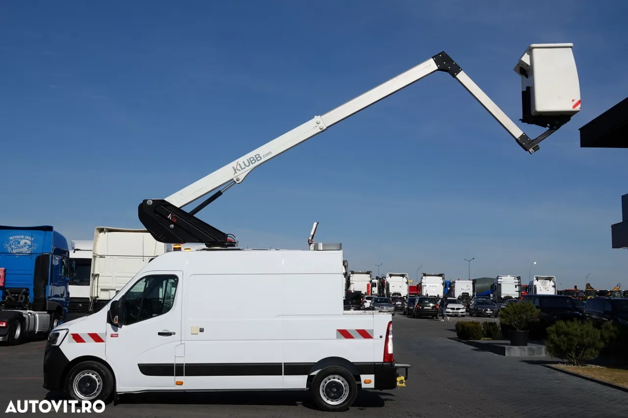 Renault MASTER / BASKET LIFT - 10 metri / 2021 / TABLA + LIFT / DUPA CONTRACTUL DE SERVICE / - 7