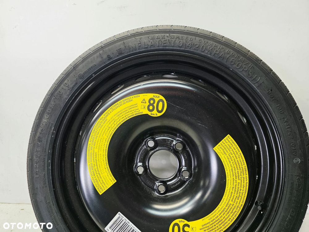 KOŁO DOJAZDOWE DOJAZDÓWKA AUDI A4 B9 A5 8W 8W0601027C 125/70R19 ET22 - 2