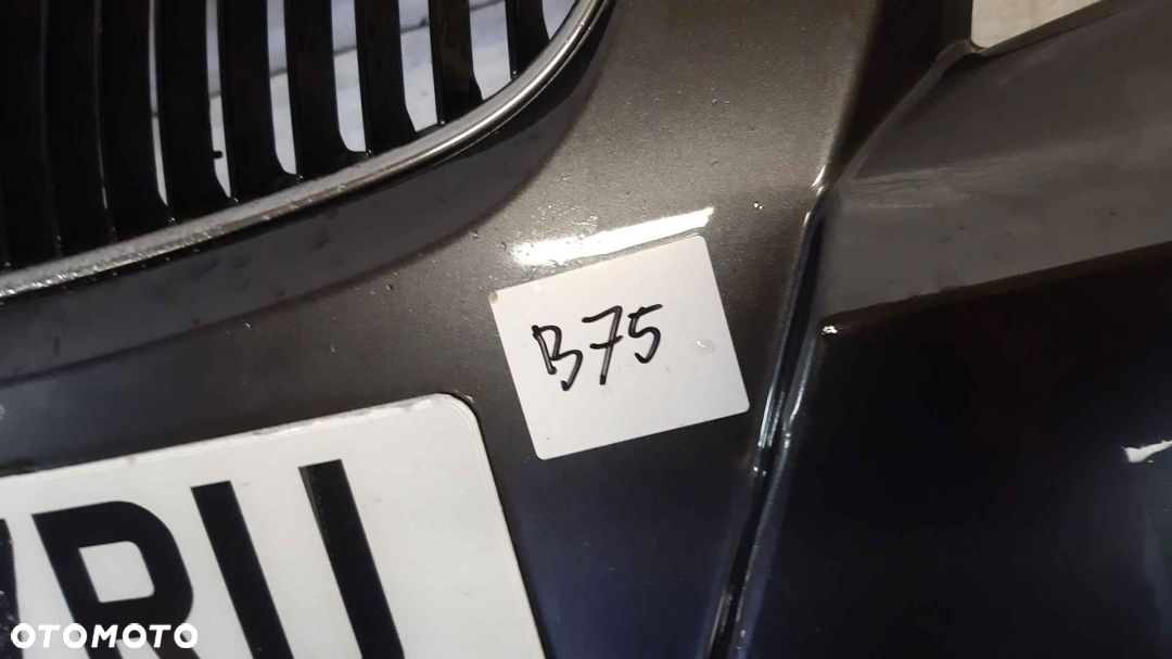 ^ ZDERZAK PRZÓD PRZEDNI BMW E90 E91 HALOGENY SPARKLING GRAPHITE SZARY GRAFIT - 2