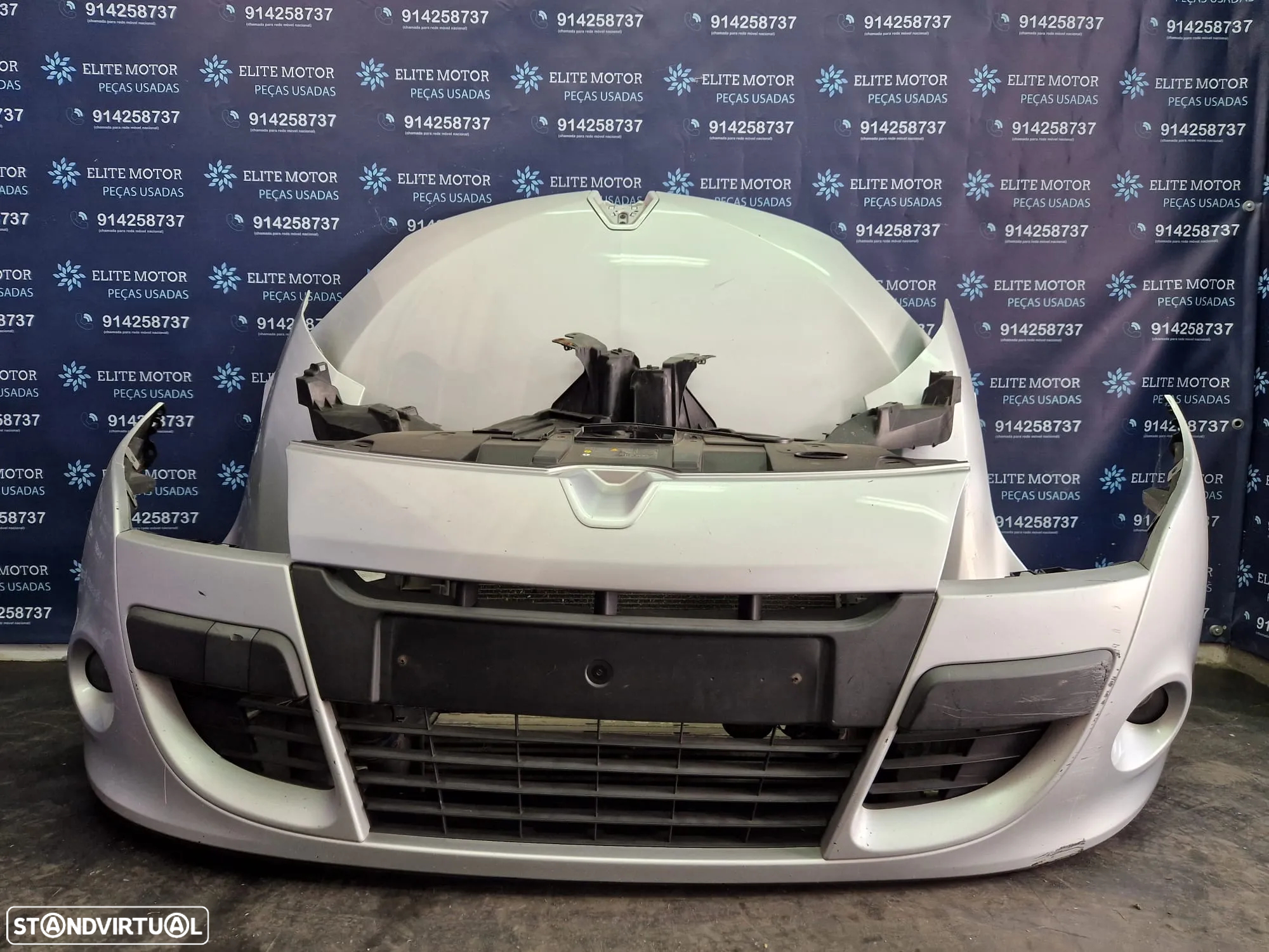 Frente completa usada RENAULT MEGANE III 3 COUPE capot parachoques guardalamas oticas radiador - 6