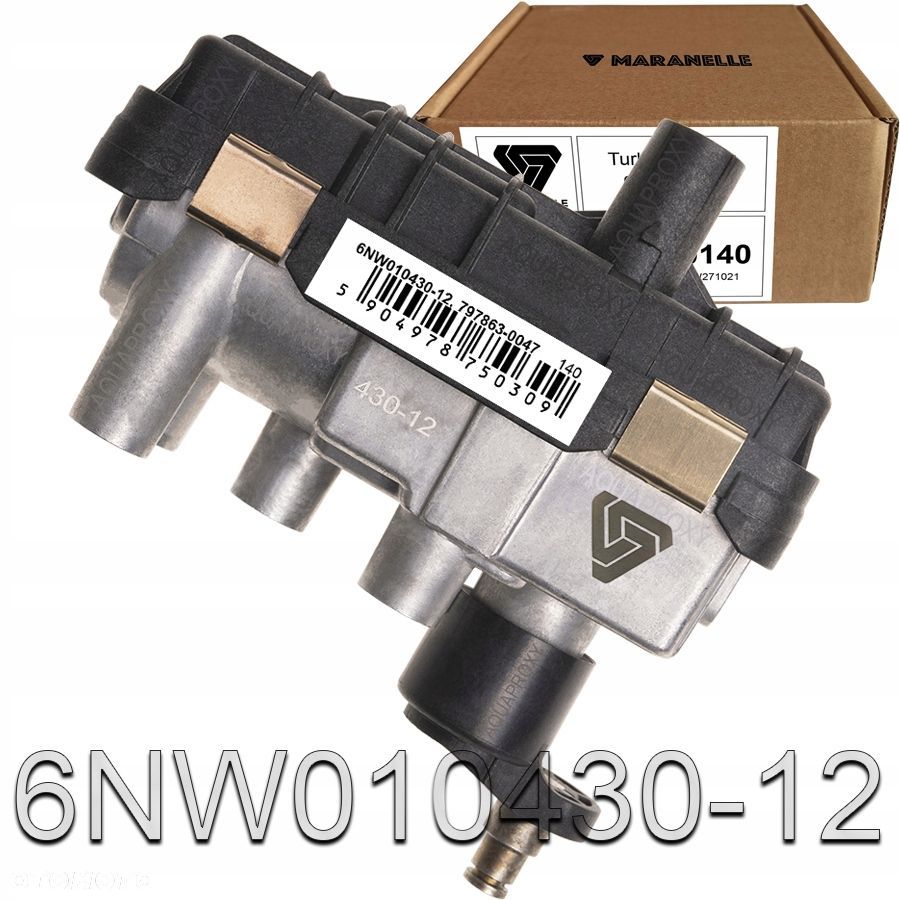 Nastawnik sterownik 6NW010430-12, 797863-0047 turbiny BMW: X4 X3 1 2 3 4 5 - 2.0d