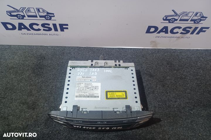 Radio cd 86120-0H010 Toyota Aygo 1 [2005 - 2008] Hatchback 5-usi 1.0 - 2