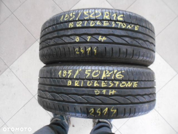 Opony 185/50r16 bridgestone turanza er300 6,8mm para lato