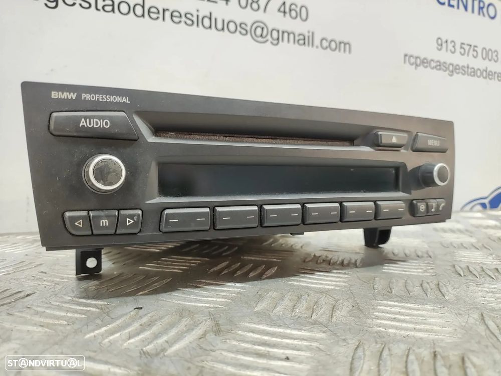 Auto Radio Professional Bluetooth NAV Navegação BMW Serie 1 E81 E87 E82 Serie 3 E90 E91 6512924392201 2004 - 2013 - 4