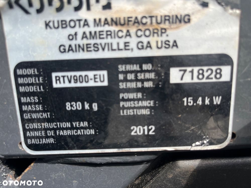 Kubota RTV 900 - 11