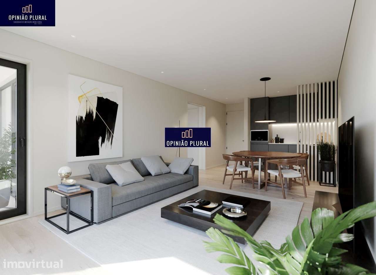 Apartamento T1 de Luxo a 500m da Praia em Valadares - Grande imagem: 3/12