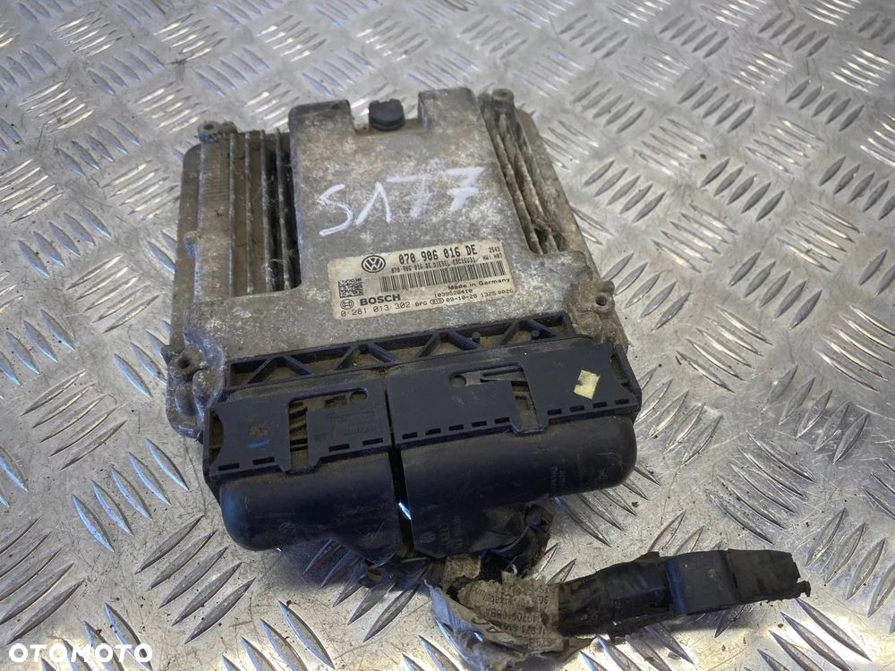 STEROWNIK KOMPUTER SILNIKA VW TOUAREG 2.5 TDI 070906016DE 0281013302 - 5