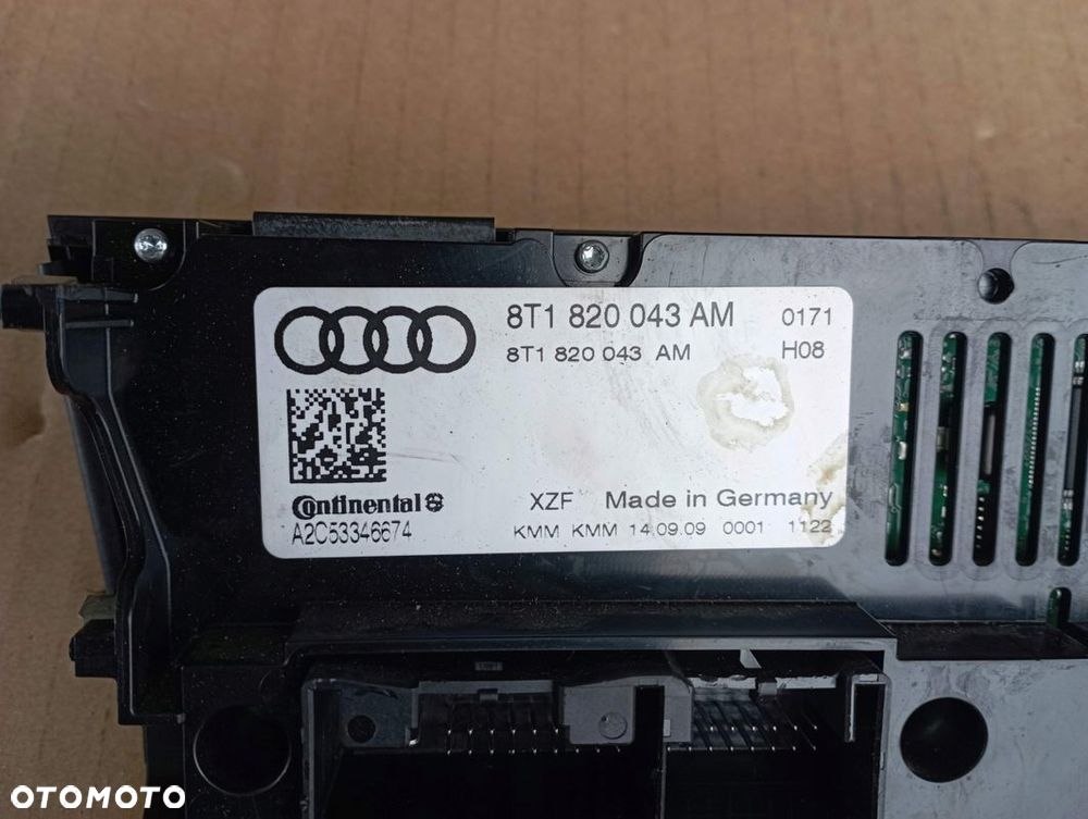 AUDI A5 8T PANEL NAWIEWU KLIMATYZACJI 8T1820043AM - 2