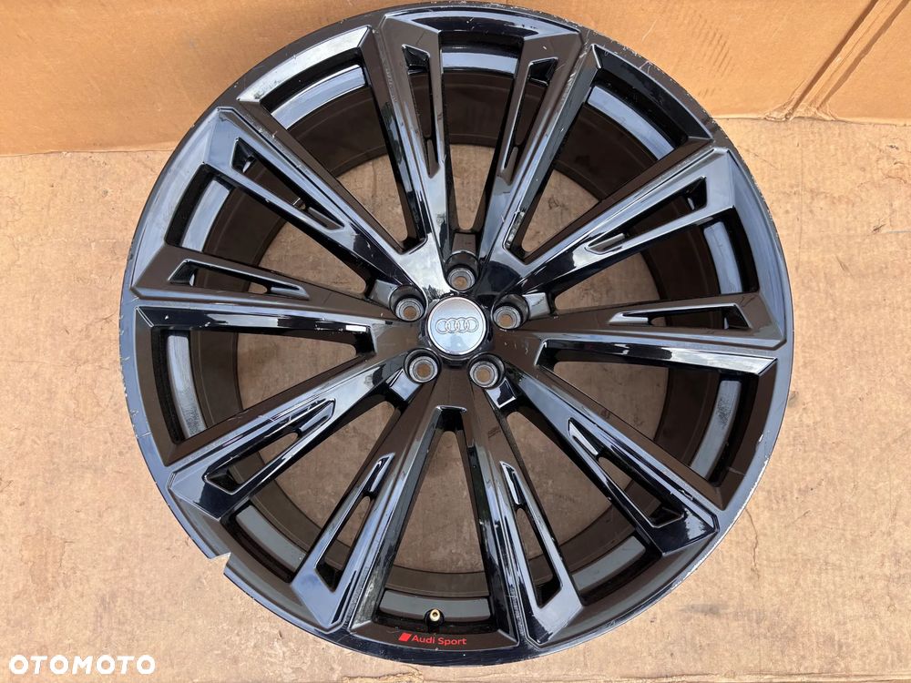 Felga Aluminiowa Audi Sport Q7 SQ7 Q8 SQ8 10 23 ET15 5x112 4M8601025AT 4M8601025R Czarna 10.0J 23" - 1