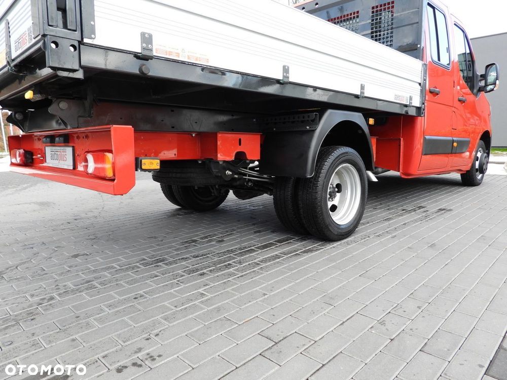 Renault MASTER WYWROTKA PODWÓJNA KABINA DOKA 6 MIEJSC TEMPOMAT LEDY BLIŹNIACZE KOŁA KLIMATYZACJA  145KM - 17