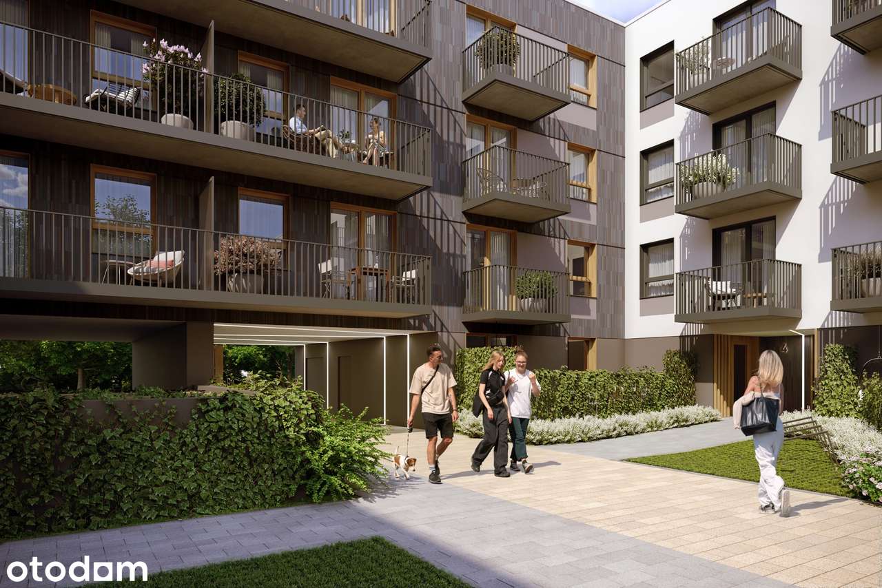 4-pokojowe mieszkanie 70m2 + balkon Bez Prowizji