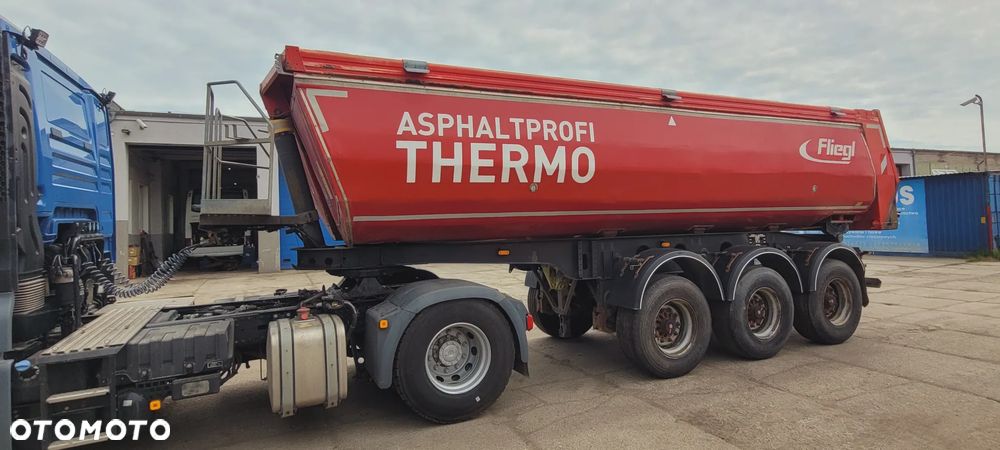 Fliegl DHKS 390 TERMOMULDA, TERMOS ,ASFALT, Brutto! - 2