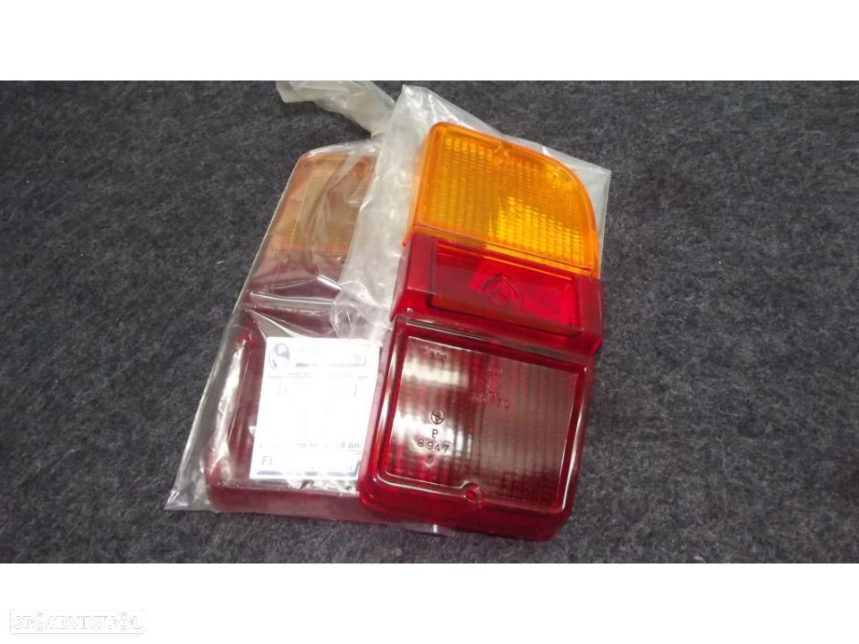 fiat 128 carrinha vidros de farolim novos - 1