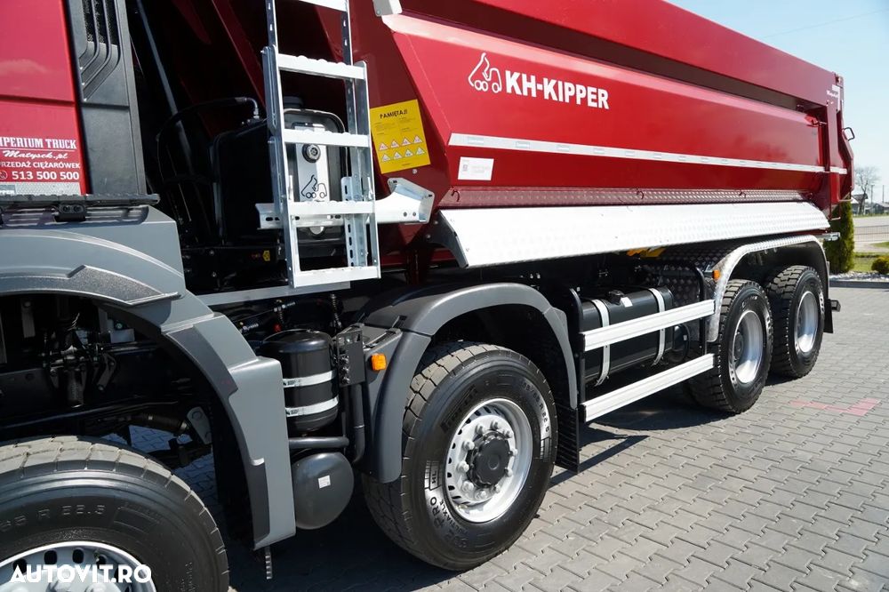 MAN TGS 41.480 / 8X6 / BASCULATOR / AUTOMAT / NOU-NOUȚ / ECHIPAMENTE FOARTE BOGATE / - 17