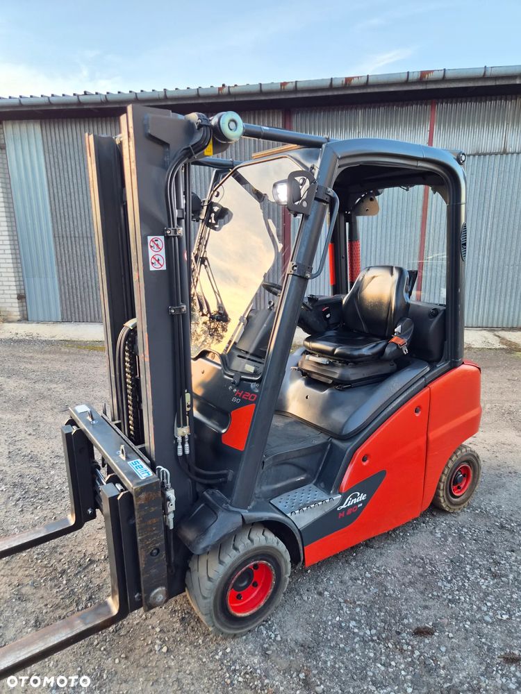 Linde LINDE H20 T -01 Przebieg oryginalny 11000mth , przesuw, pozycjoner, wolny skok, triplex VAT23% - 10