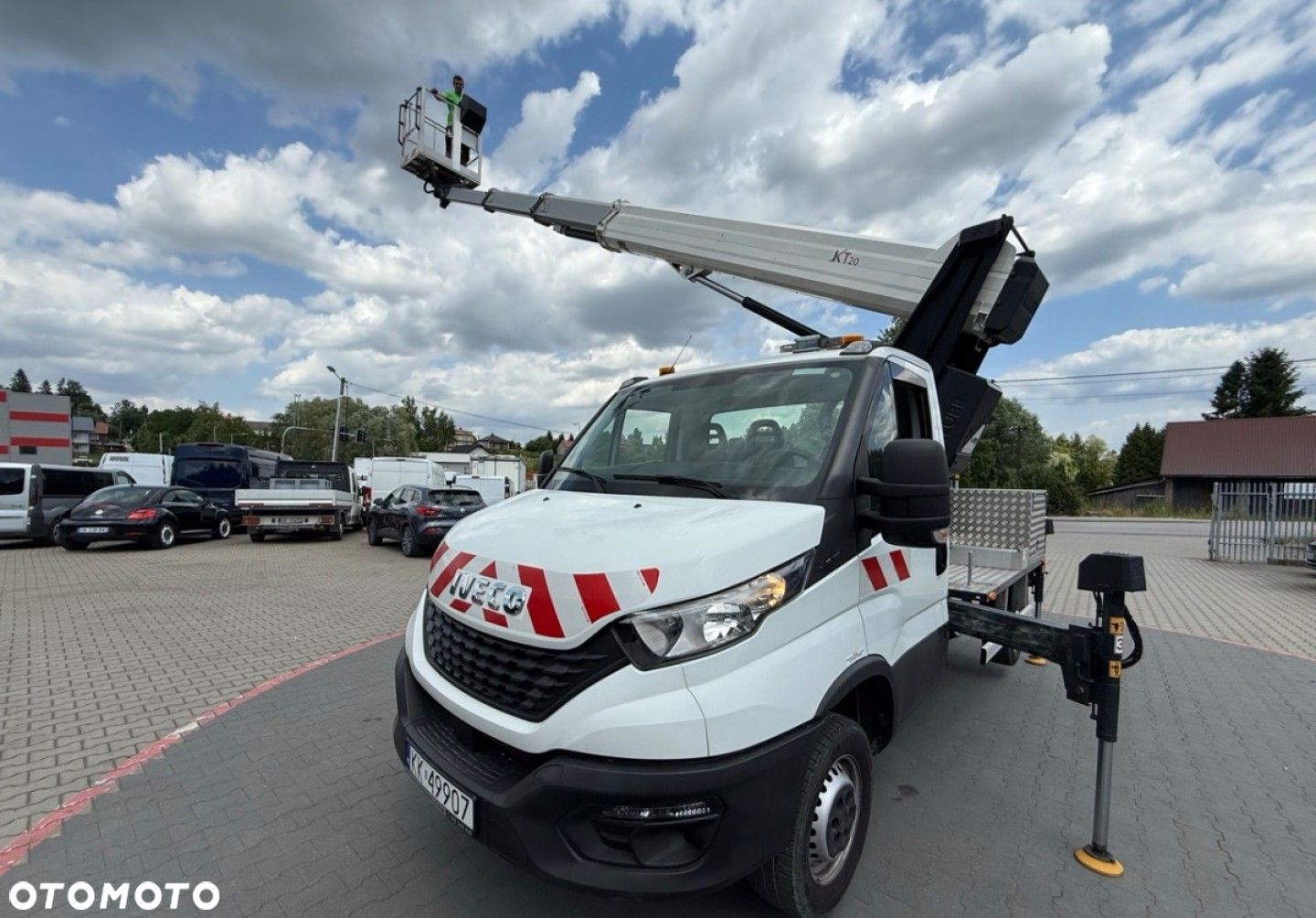 Iveco Iveco DAILY 2023r podnosnik koszowy zwyżka KLUBB  KT20 - 1
