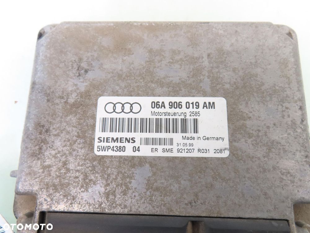 STEROWNIK AUDI A3 (8L1) 1.6 06A906019AM 5WP438004 - 4
