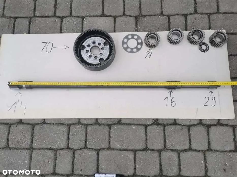 Zwolnica Most Dyfer półoś Spicer Dana wozidło 9t Terex Wacker Neuson JCB